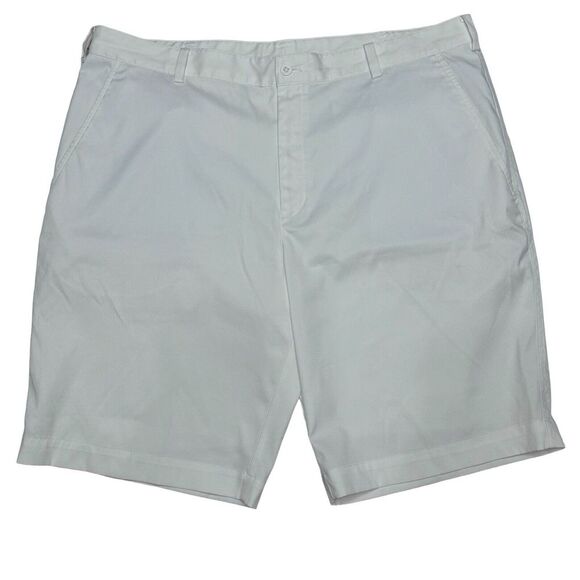 Nike Men's White Dri-Fit Tour Performance Flat‎ Front Golf Shorts Size 38 - Picture 8 of 8